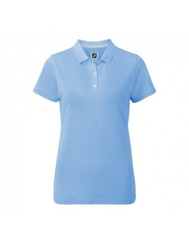 FOOTJOY SKRETCH PIQUE: Azul Claro - POLO MUJER